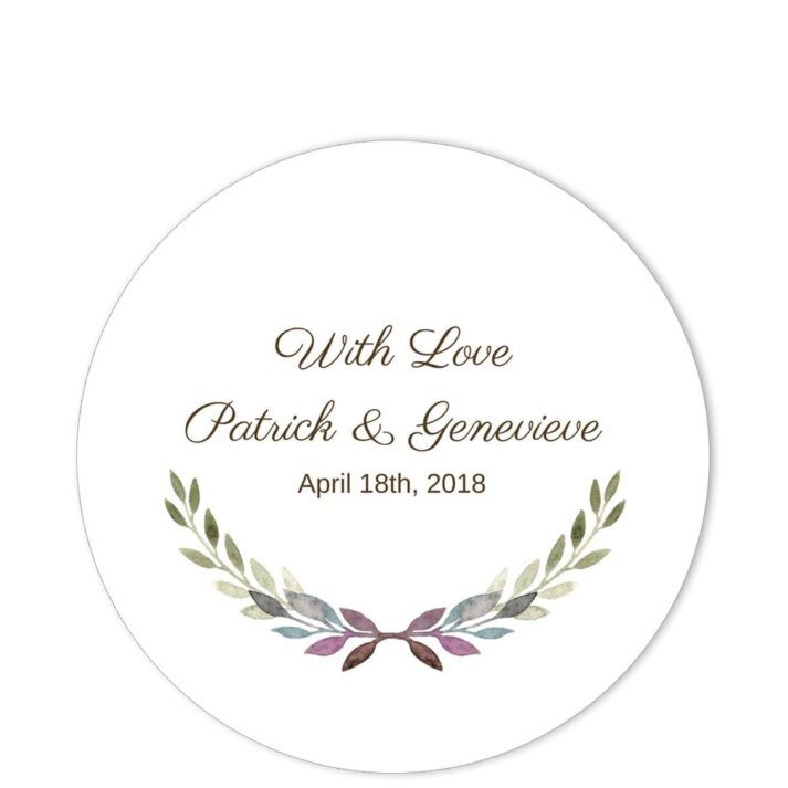 Grecian With Love Sticker