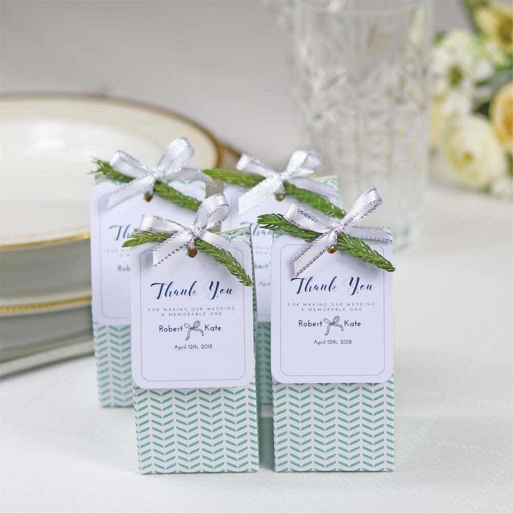 White Wedding Gift Tags