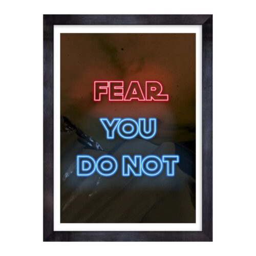 FNT-DRK-ART-1 Fear Not Dark Wall Art