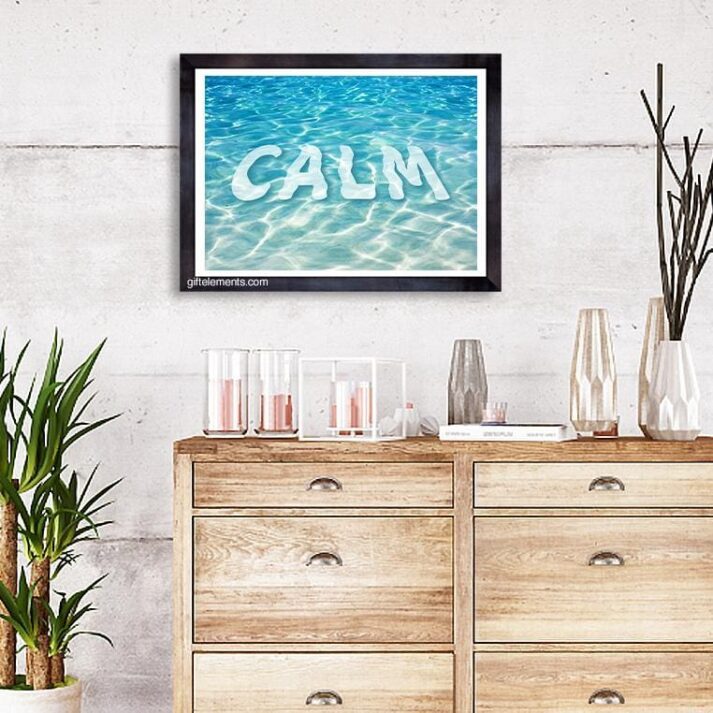 CAL-TYP-ART-1 Calm Wall Art