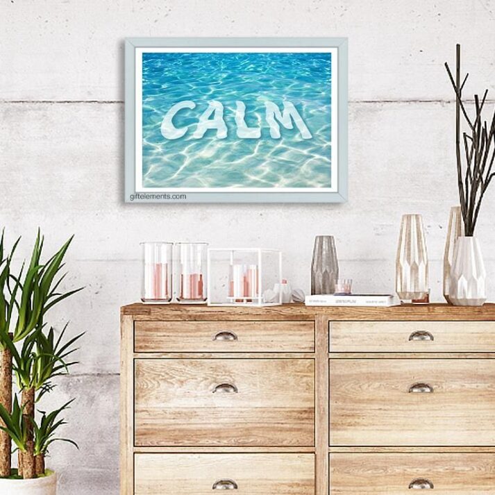 CAL-TYP-ART-1 Calm Wall Art