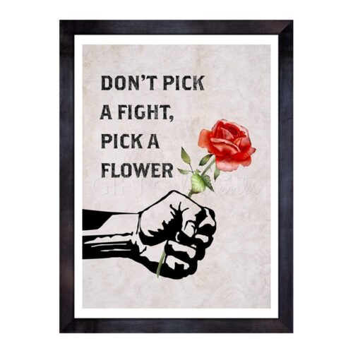 DON-PIC-ART-1 Don't Pick A Fight Wall Art