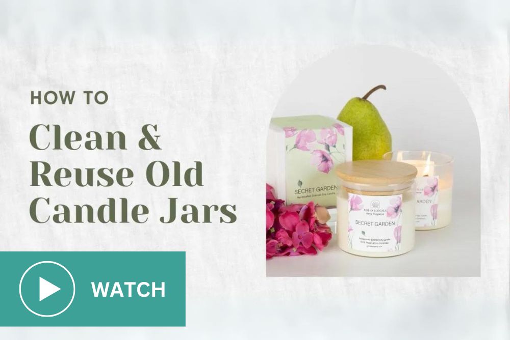 How to Clean Wax Out of a Candle Jar – DIY Reuse and Upcycle