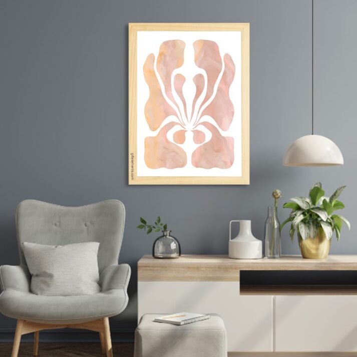 Orchid Abstract Wall Art