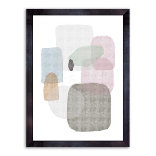 Blocks Abstract Wall Art