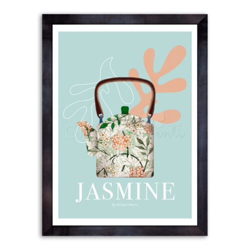 Jasmine Teapot Kitchen Wall Art