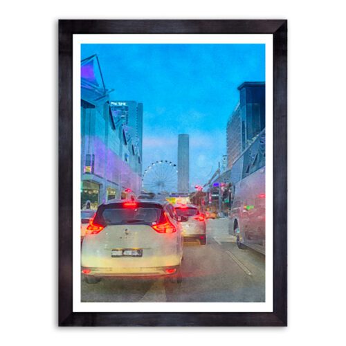 Marina Traffic Modern Wall Art