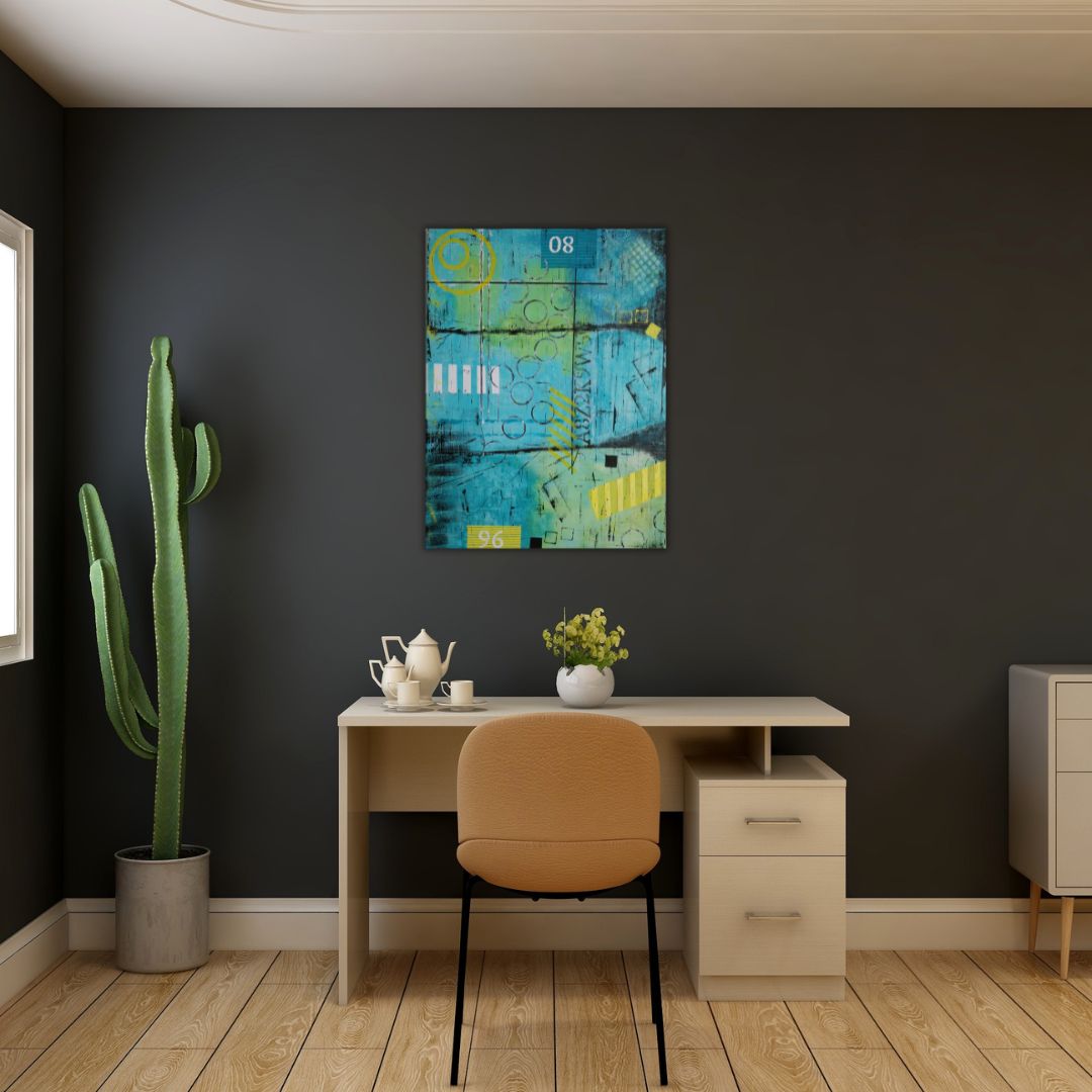 MYS-COD-FIN-1 Mystery Code Abstract Fine Art