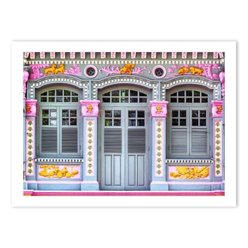 SIN19-SHO-ART-1 The Singapore Shophouse #19 Photo Art