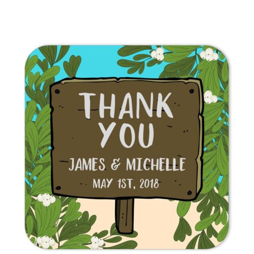 Olives By The Sea Thank You Sticker