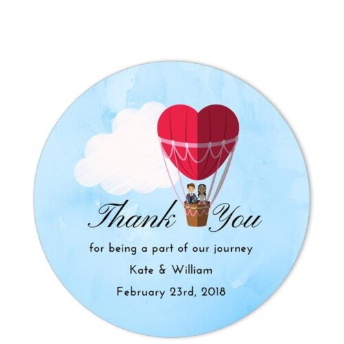 Journey Thank You Sticker