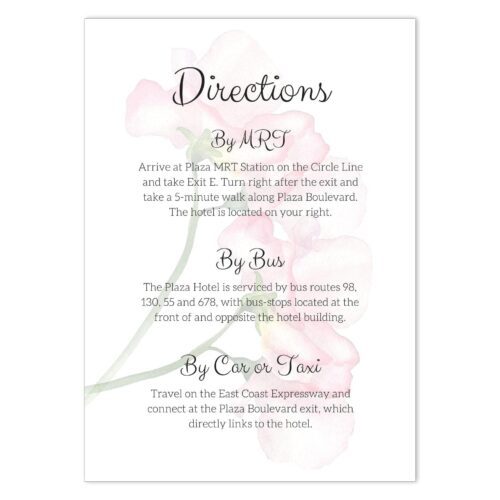 VBR-ROS-INV-1 Vintage Briar Rose Clutch Wedding Invitation