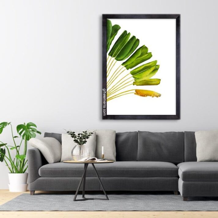 RAV-TRA-ART-1 Ravenala Travellers Palm Wall Art