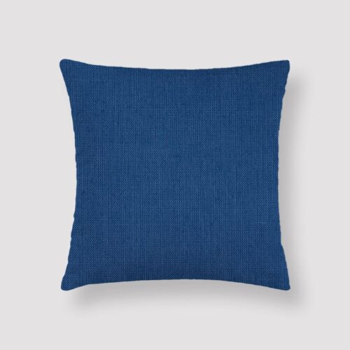 DUS-BLU-CUS-1 Dusky Blue Throw Pillow