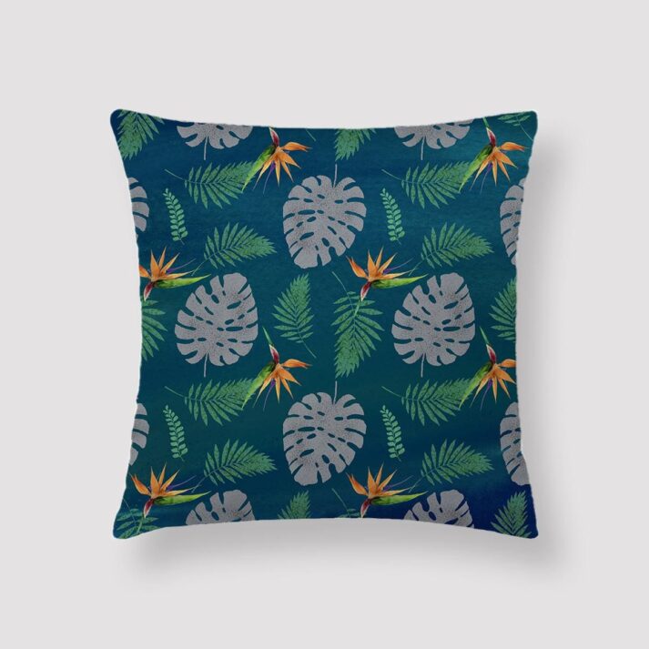 TRO-CAL-CUS-1 Tropical Calm Cushion Throw Pillow