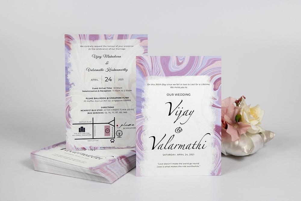 Abstract Patterns For Your Wedding Card Design