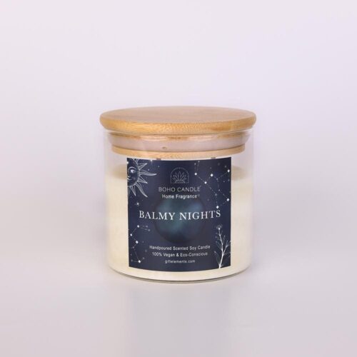 BAL-NIG-CAN-L1 Balmy Nights Large Scented Candle