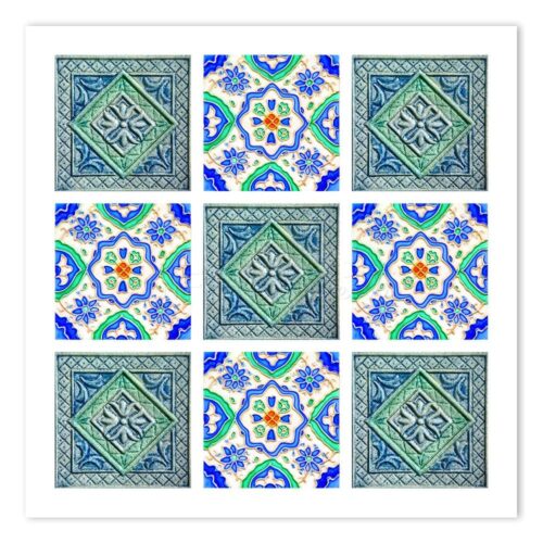 PTI-CLA-PHO-1 Peranakan Tile Classic Photo Art