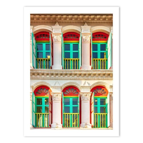 SIN45-SHO-ART-1 The Singapore Shophouse #45 Photo Art