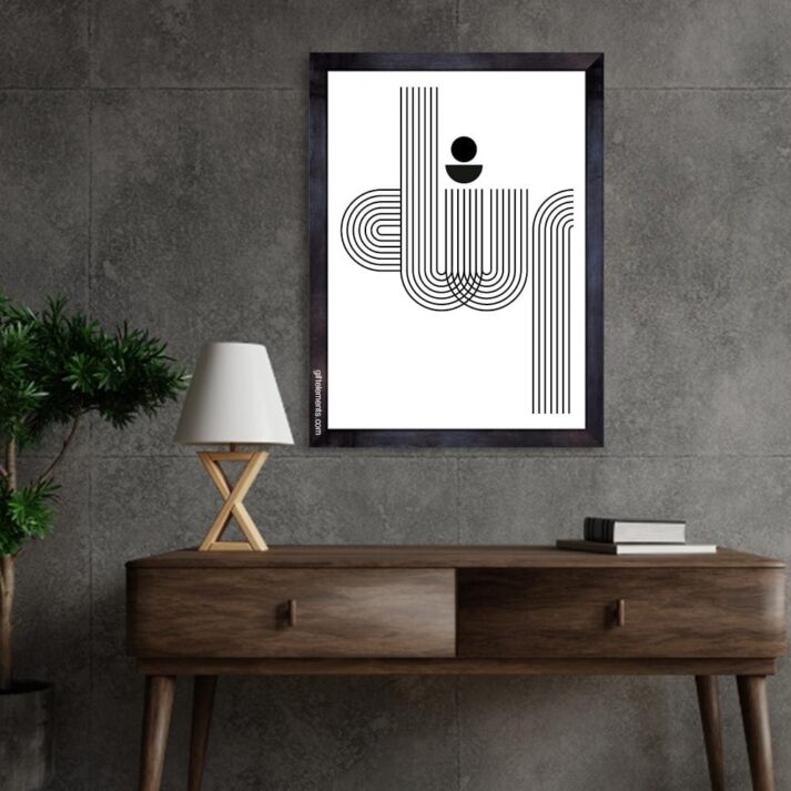 ALL-ORDL-ART-2 Allah Order Lines Wall Art