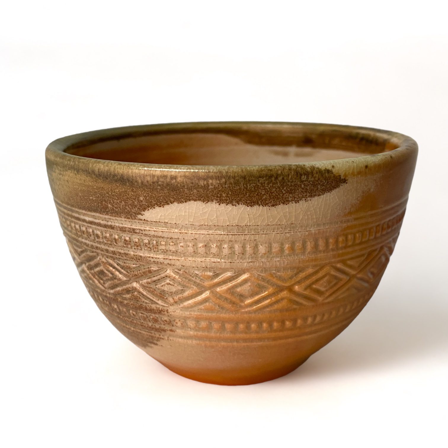 MUG-PIN-POT-1 Mugan Pingdong Bowl Brown