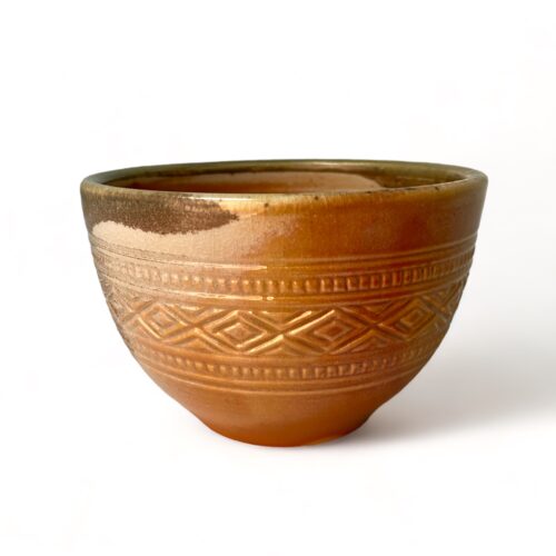 MUG-PIN-POT-1 Mugan Pingdong Bowl Brown