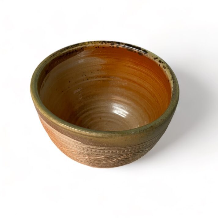 MUG-PIN-POT-1 Mugan Pingdong Bowl Brown