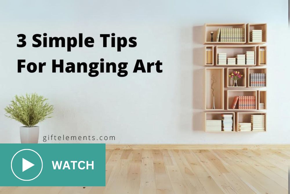 Learn How to Hang a Picture Art on the Wall Like a Pro in 3 Easy Steps