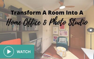 Transform a Room Into a Home Office and Photo Studio