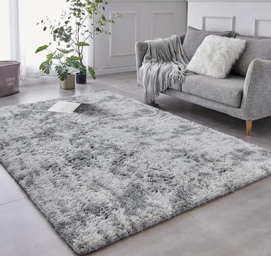 TABAYON Shag Faux Fur Area Rug