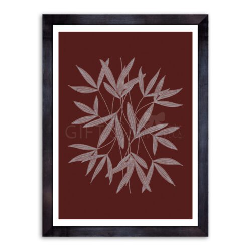 Bamboo Leaves Asian Wall Art