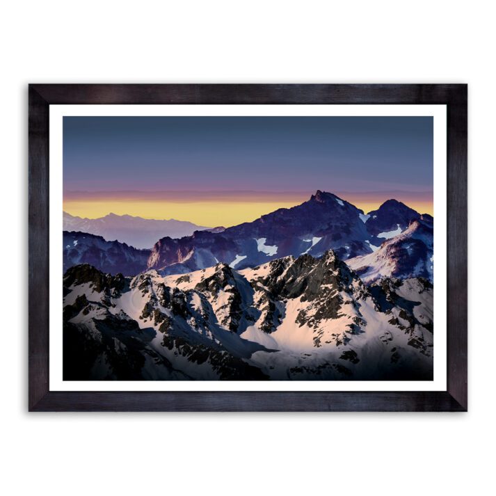 Snowy Mountain Wall Art