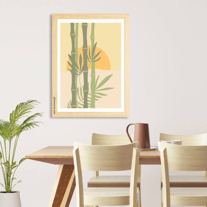 Bamboo Asian Wall Art