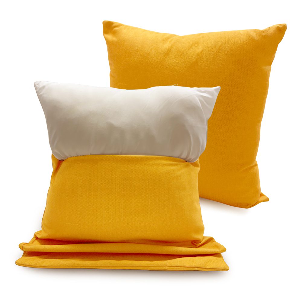 Cushion pillow with insert