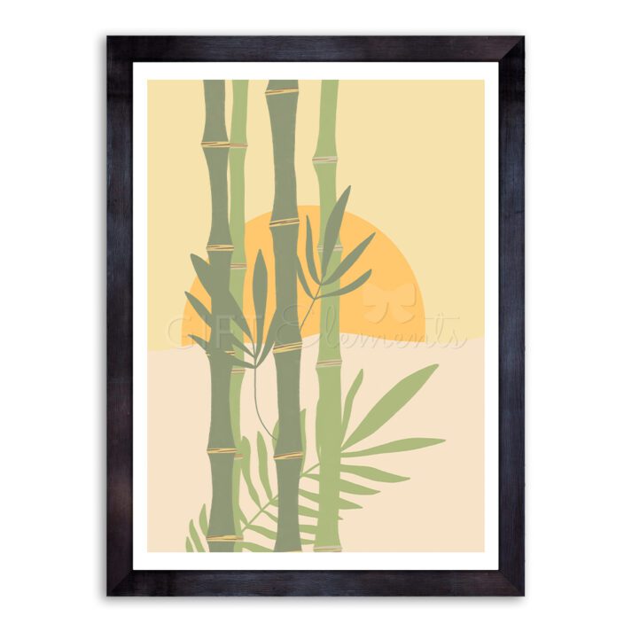 Bamboo Asian Wall Art