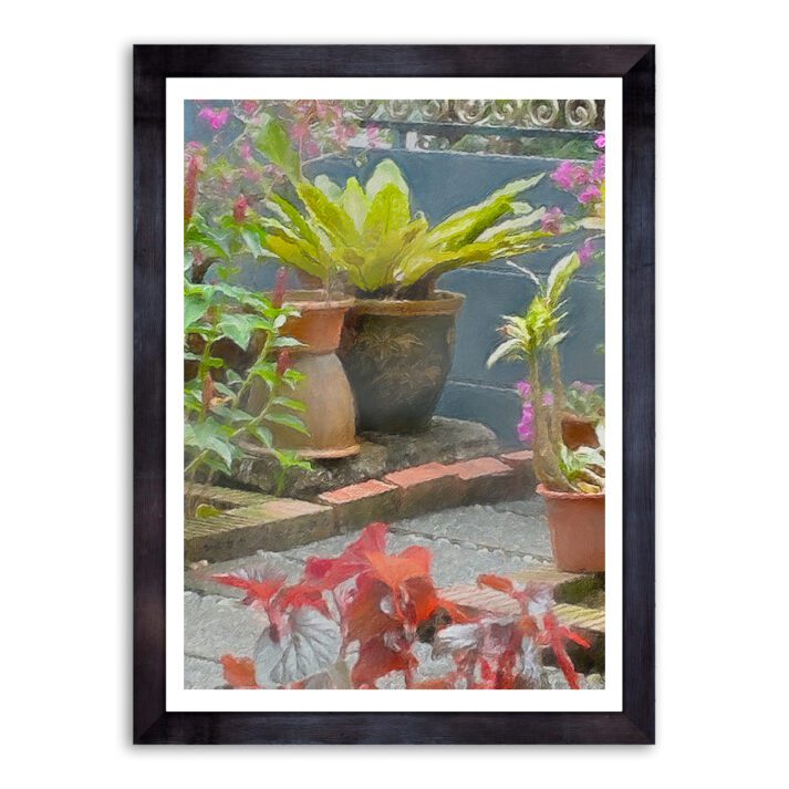 Garden Corner Outdoor Wall Art